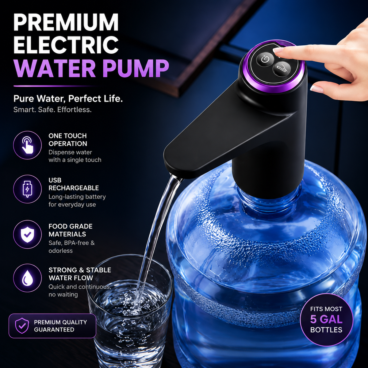 Automatic Water Dispenser Pump