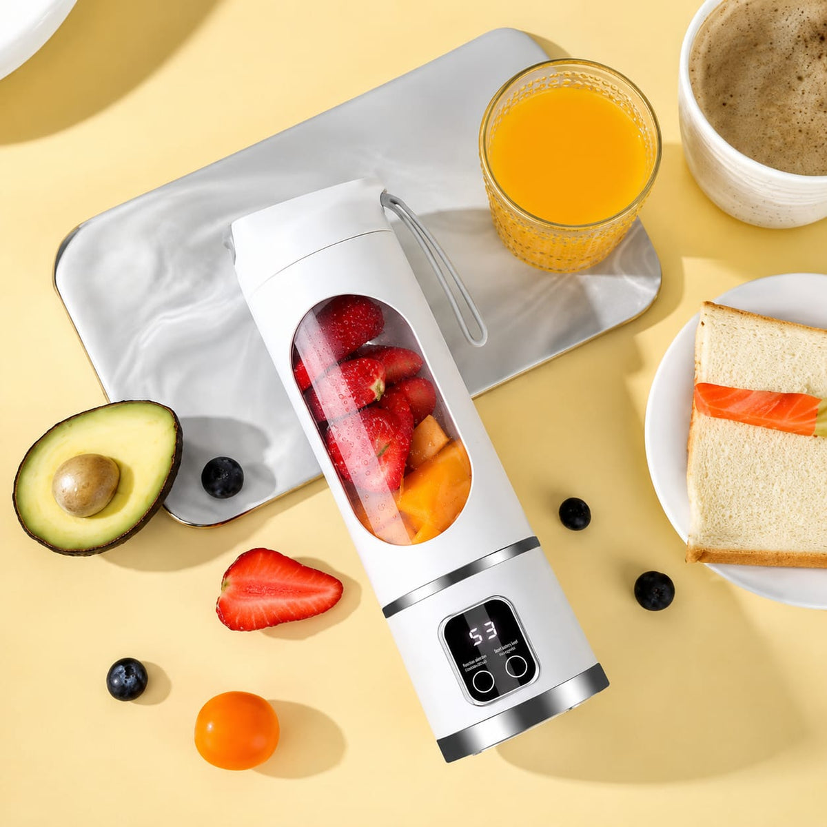 Rechargeable Portable Juicer Blender