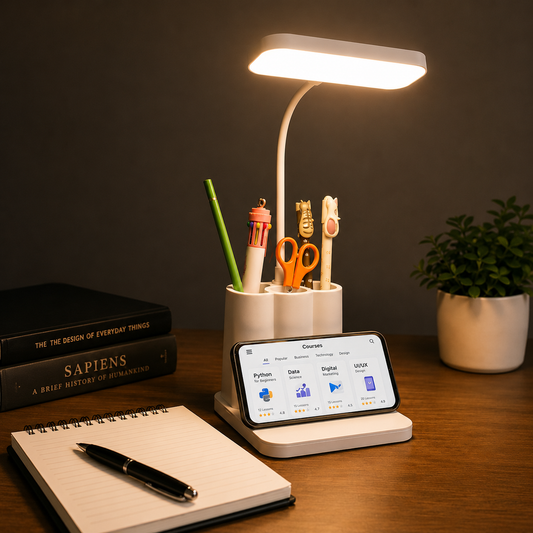 3-in-1 Rechargeable LED Desk Lamp