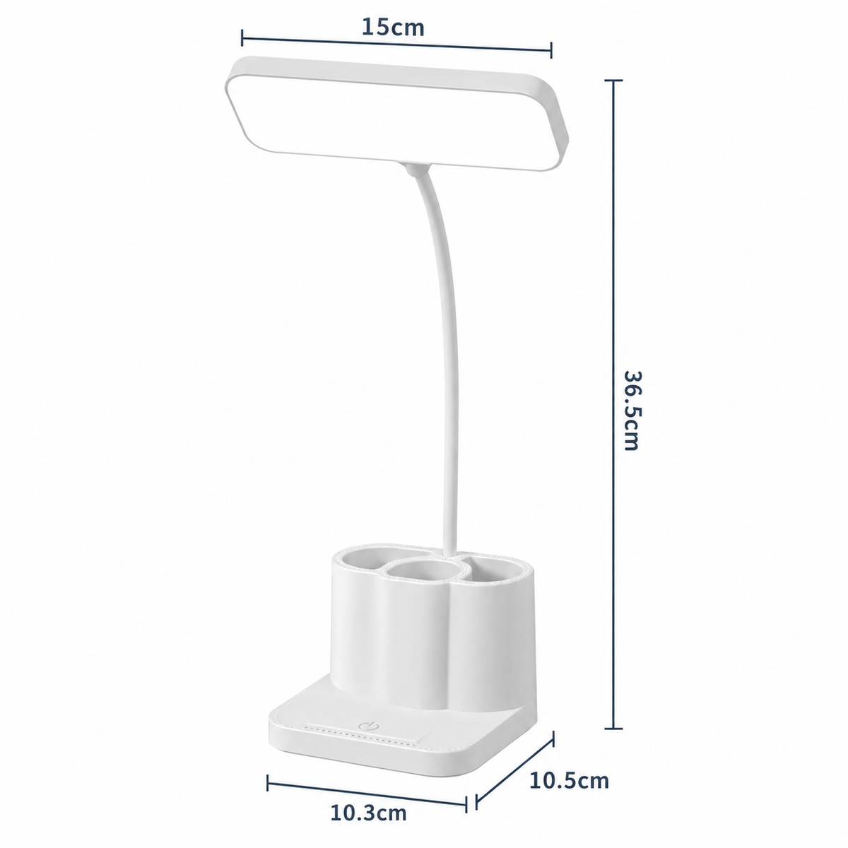 3-in-1 Rechargeable LED Desk Lamp