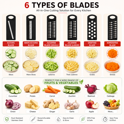 10 In 1 Mandoline Slicer