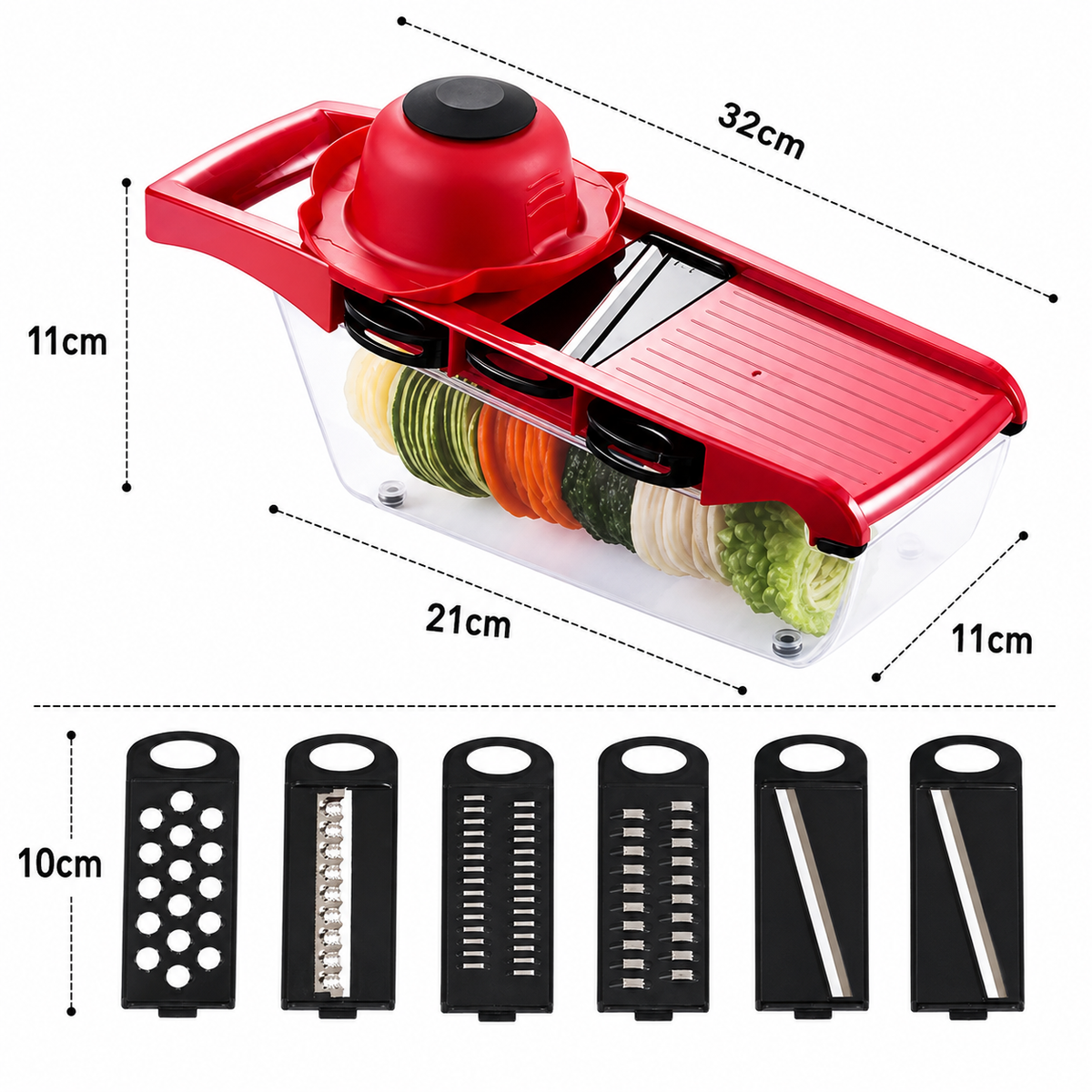 10 In 1 Mandoline Slicer